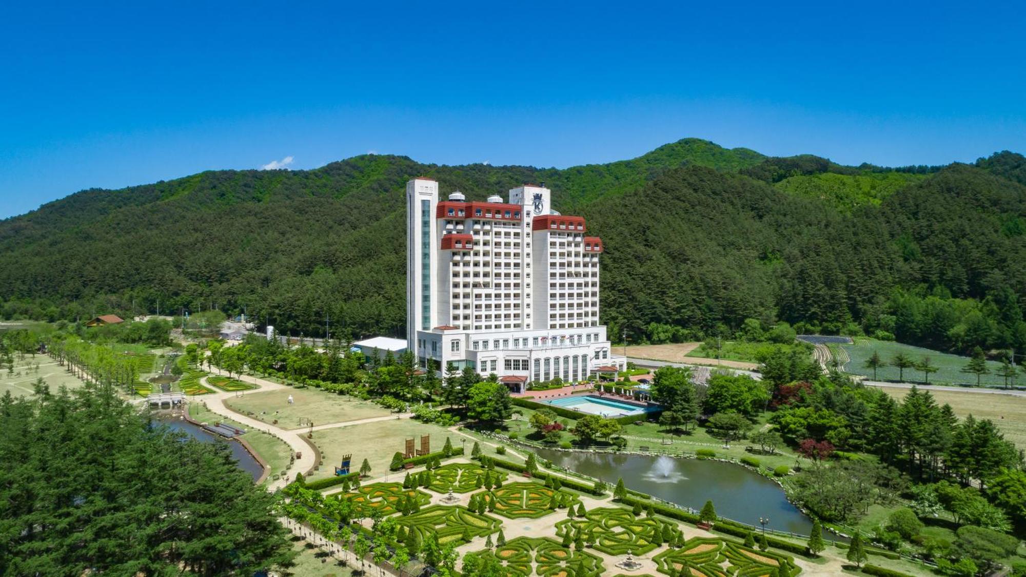 Kensington Hotel Pyeongchang Bagian luar foto